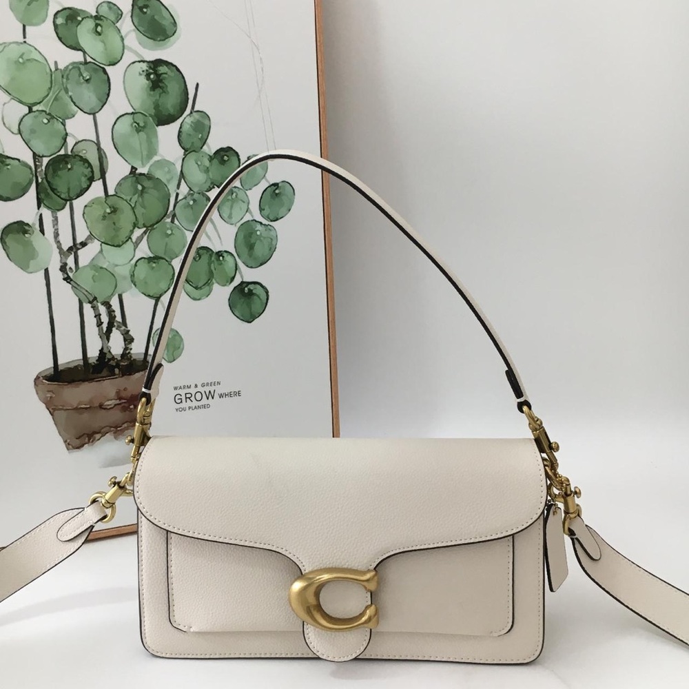 Coach Tabby 26 Shoulder Bag
Brass/Chalk New
